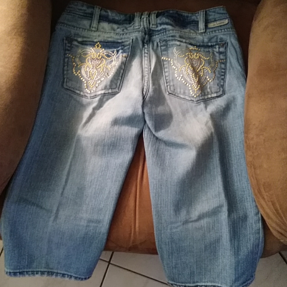 Vintage J & Company long jean shorts
